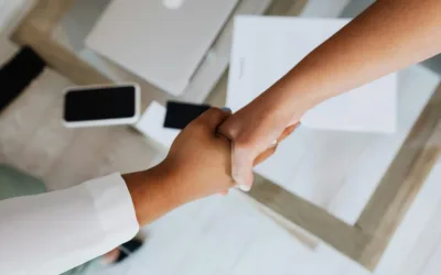 Business Women Shaking Hands